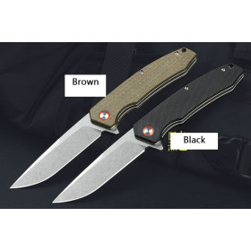 JJ181 Axis Fast Opening No Logo Axis Folding Knife with G10 Handle UD407682